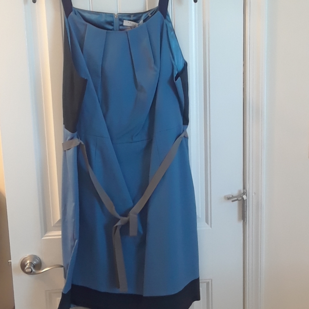 NWT TAHARI Woman CORRINA Bluebell Dress
